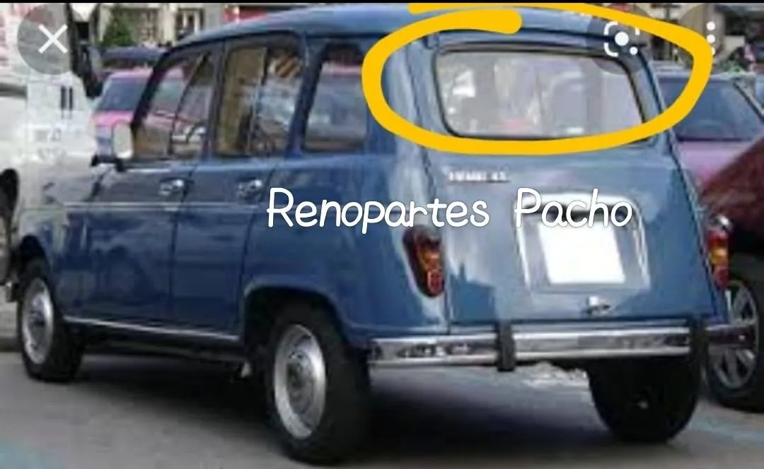 Cauchos panoramico trasero R4