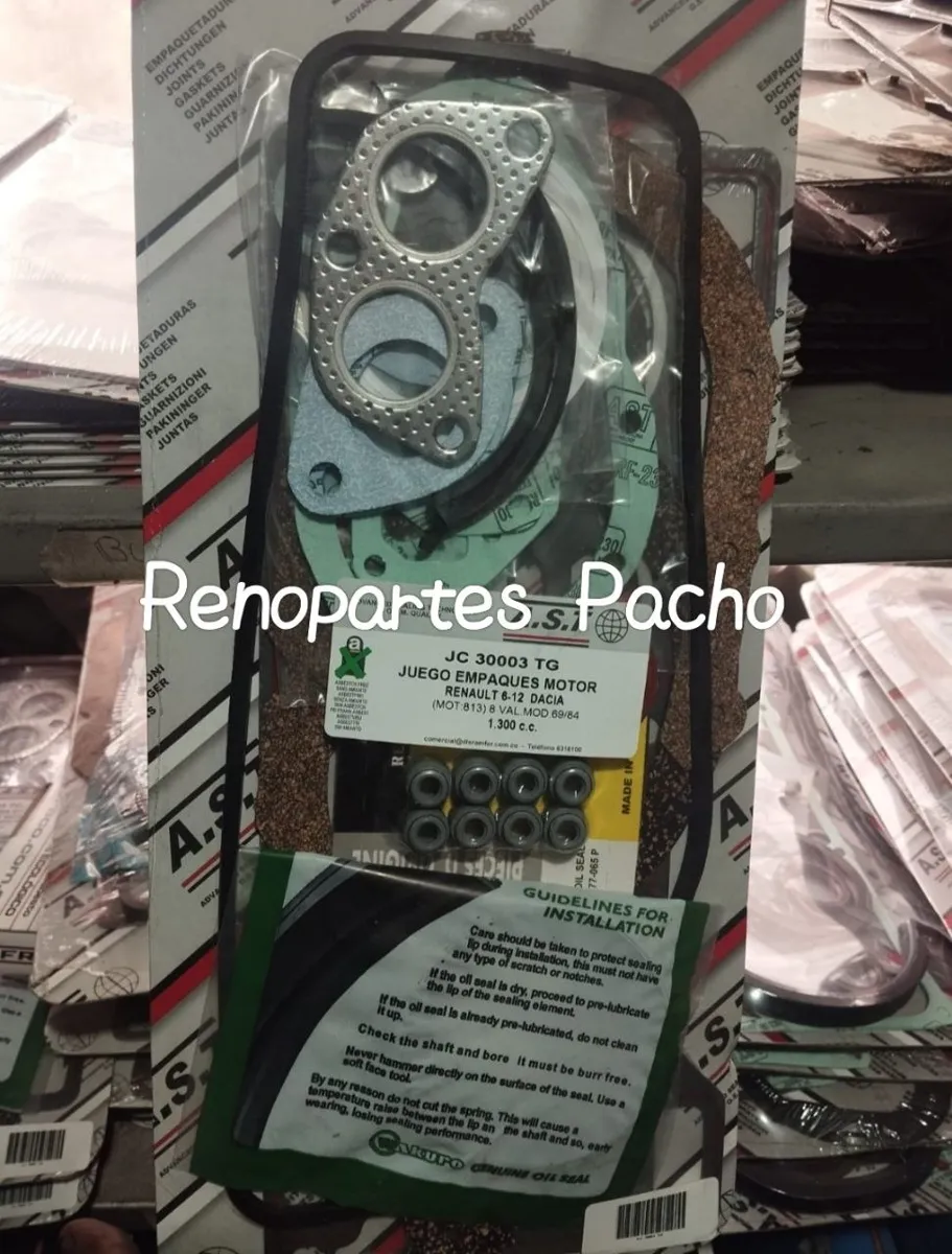 Empaquetadura de motor R4-6-12