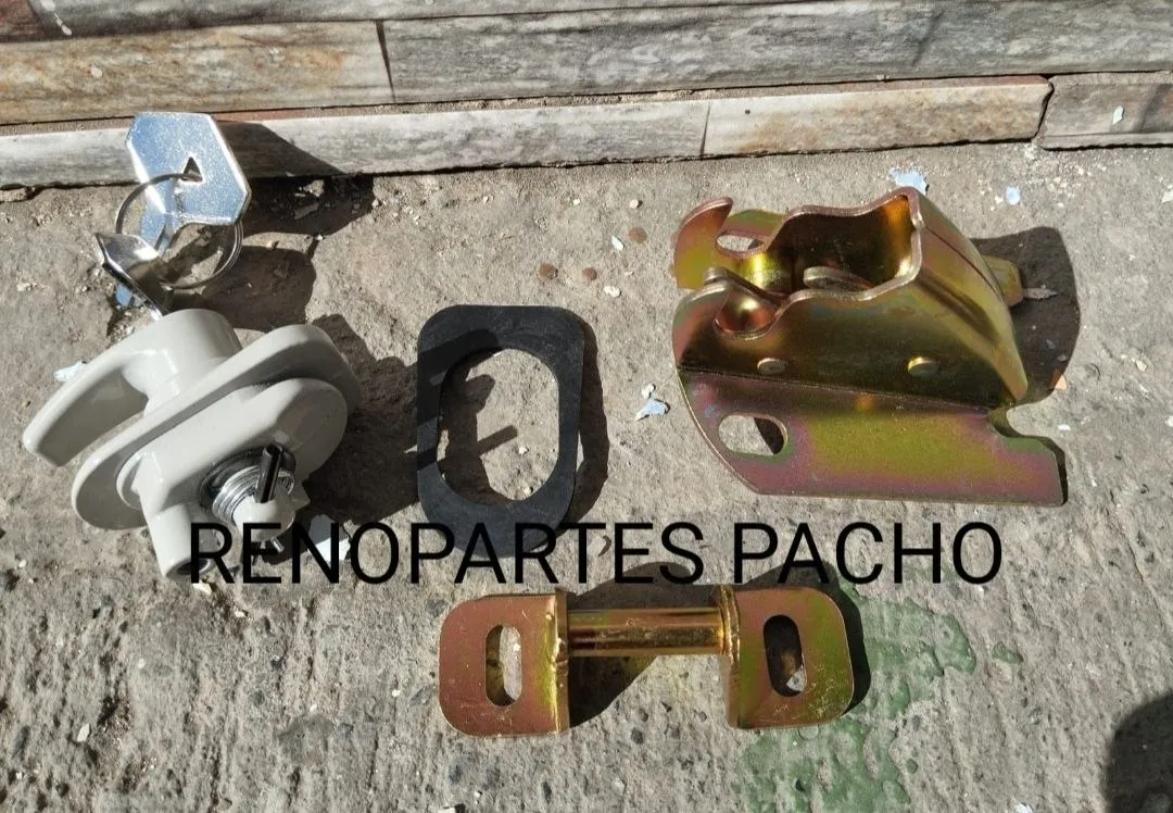 Chapa baúl R4 completa