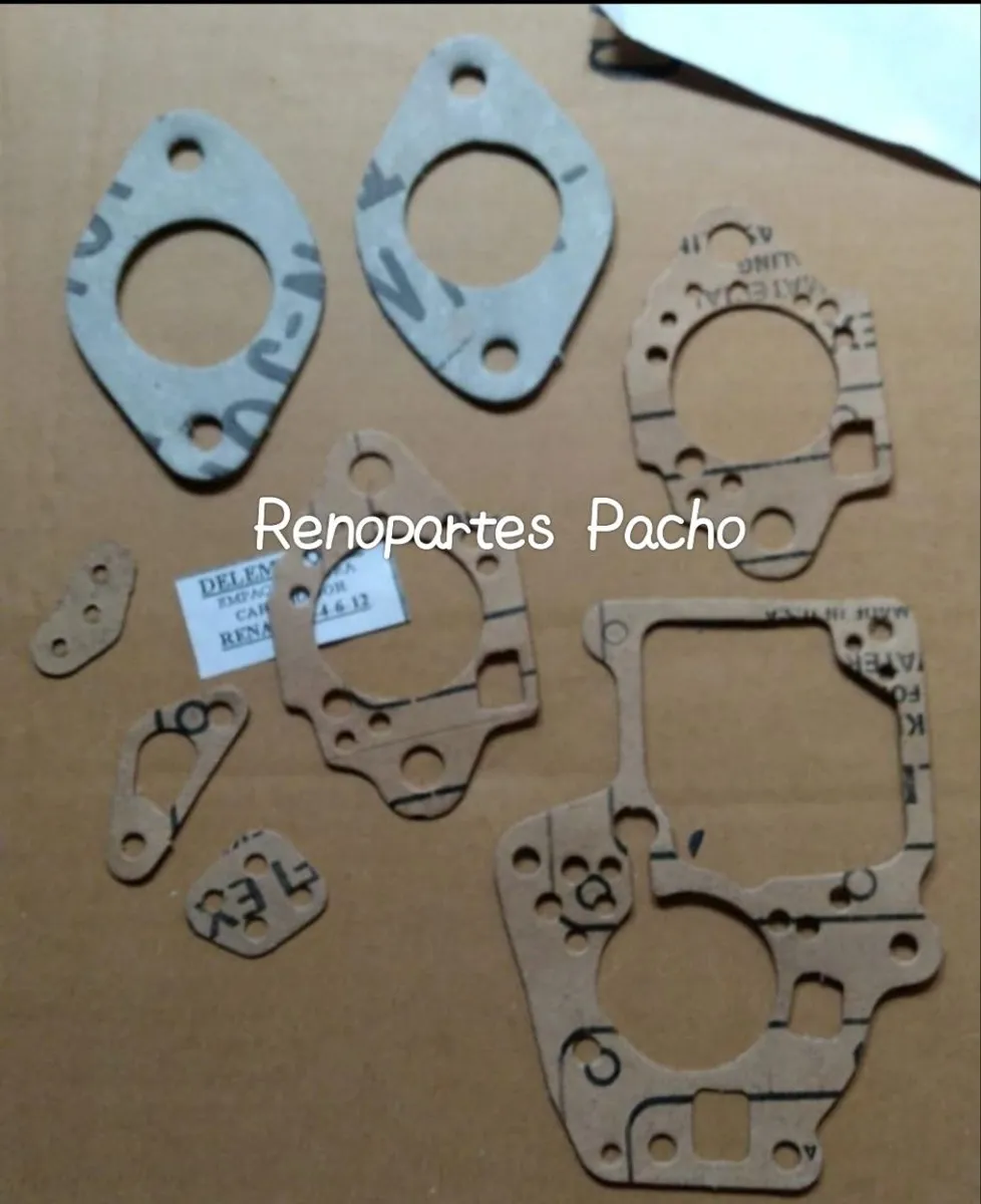 Empaques carburador R4-6-12-18