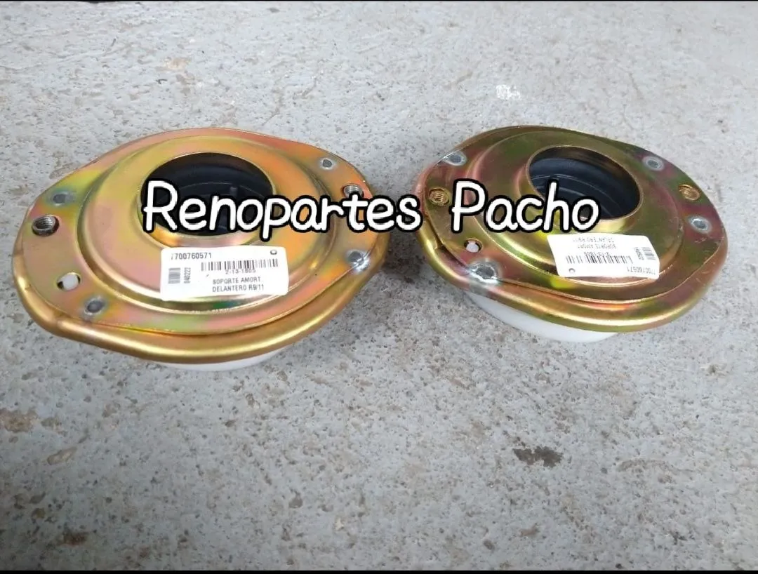 Soportes amortiguador R9 delanteros