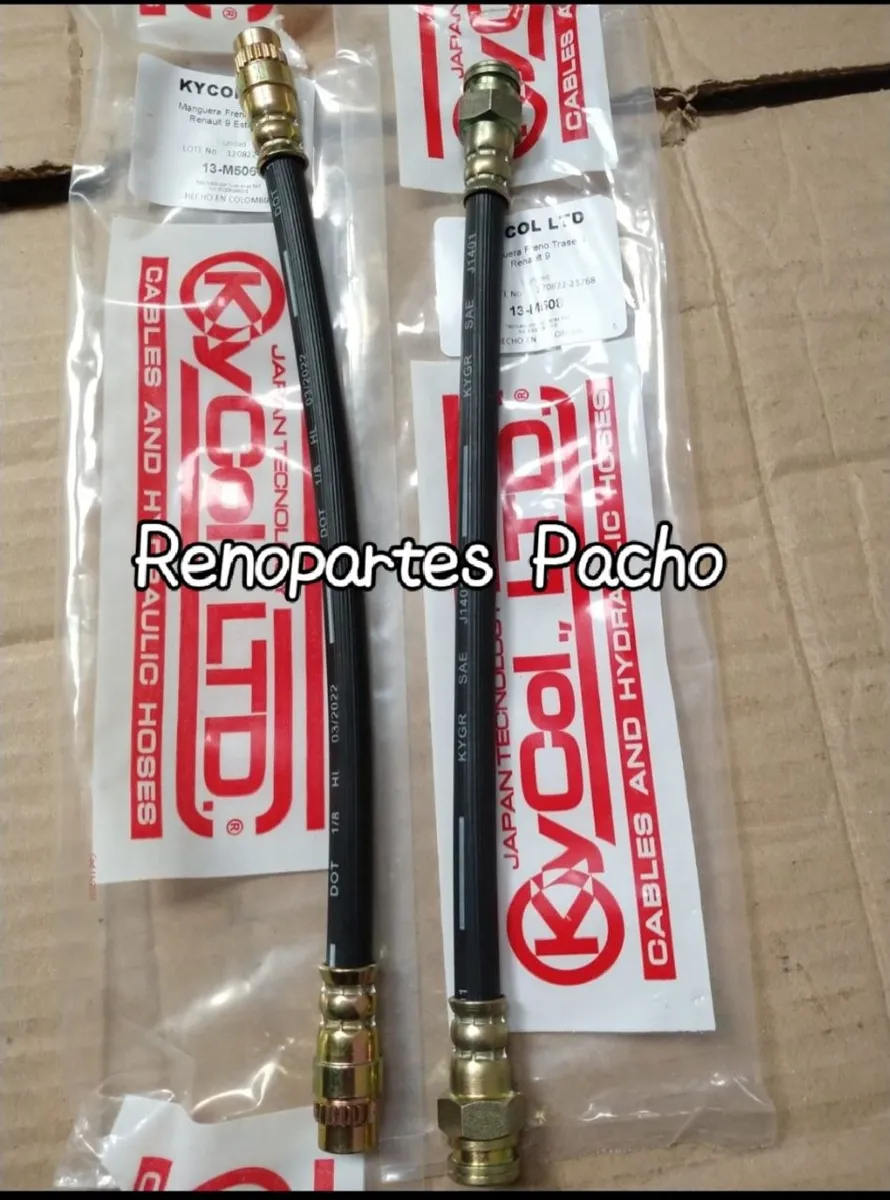 Manguera freno R9 trasera.