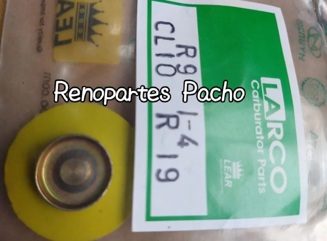 Diafragma inyector R9 iny, R19 energy y Clio1.