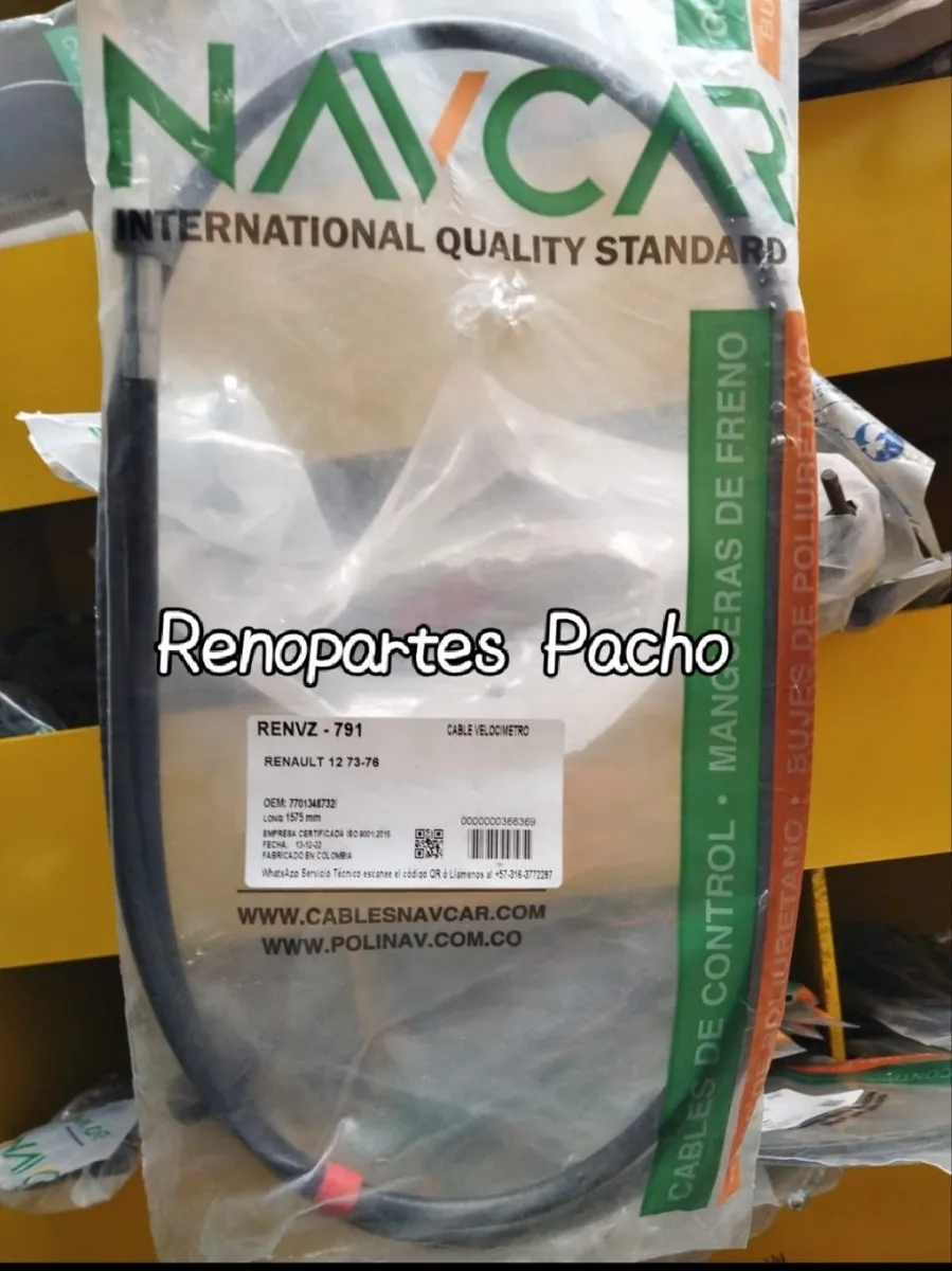Guaya velocimetro R12 primera serie