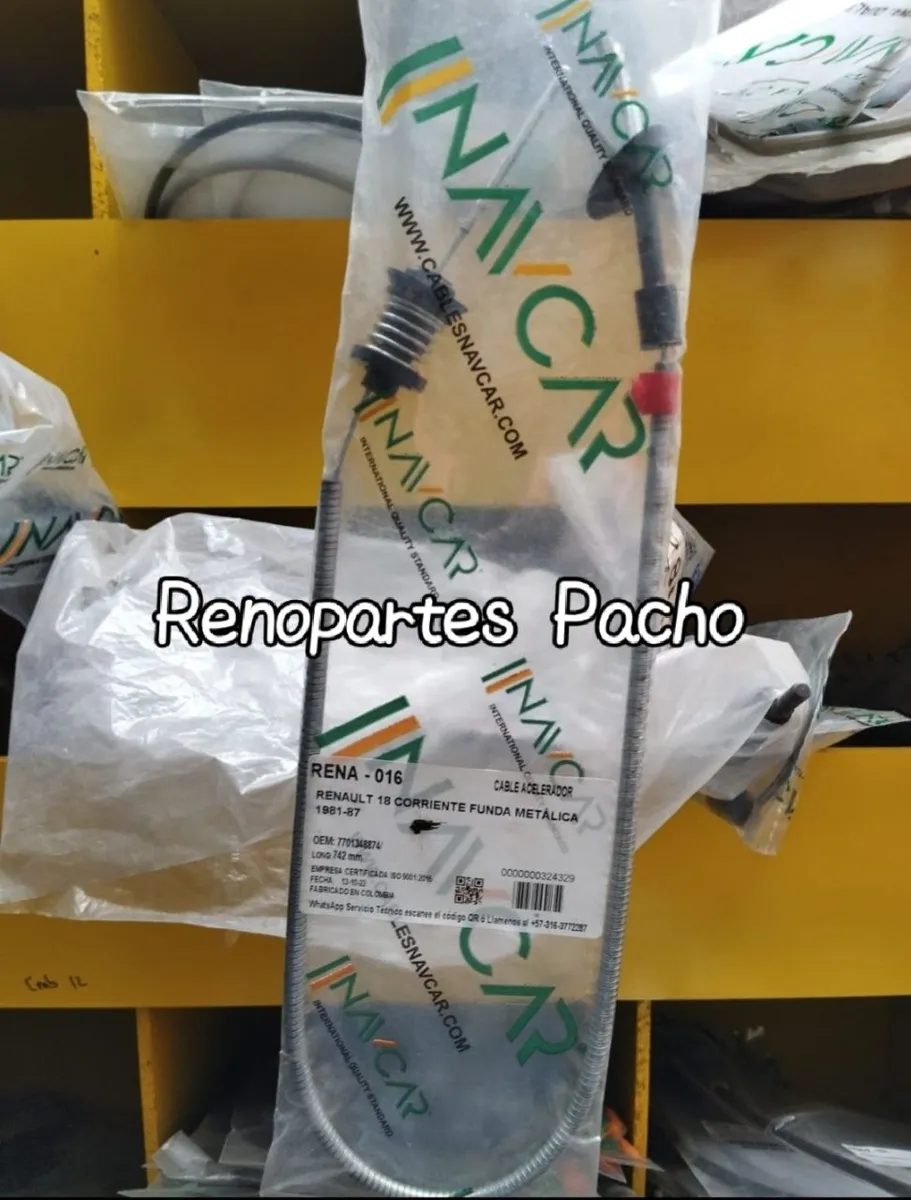 Guaya acelerador R18 1400cc