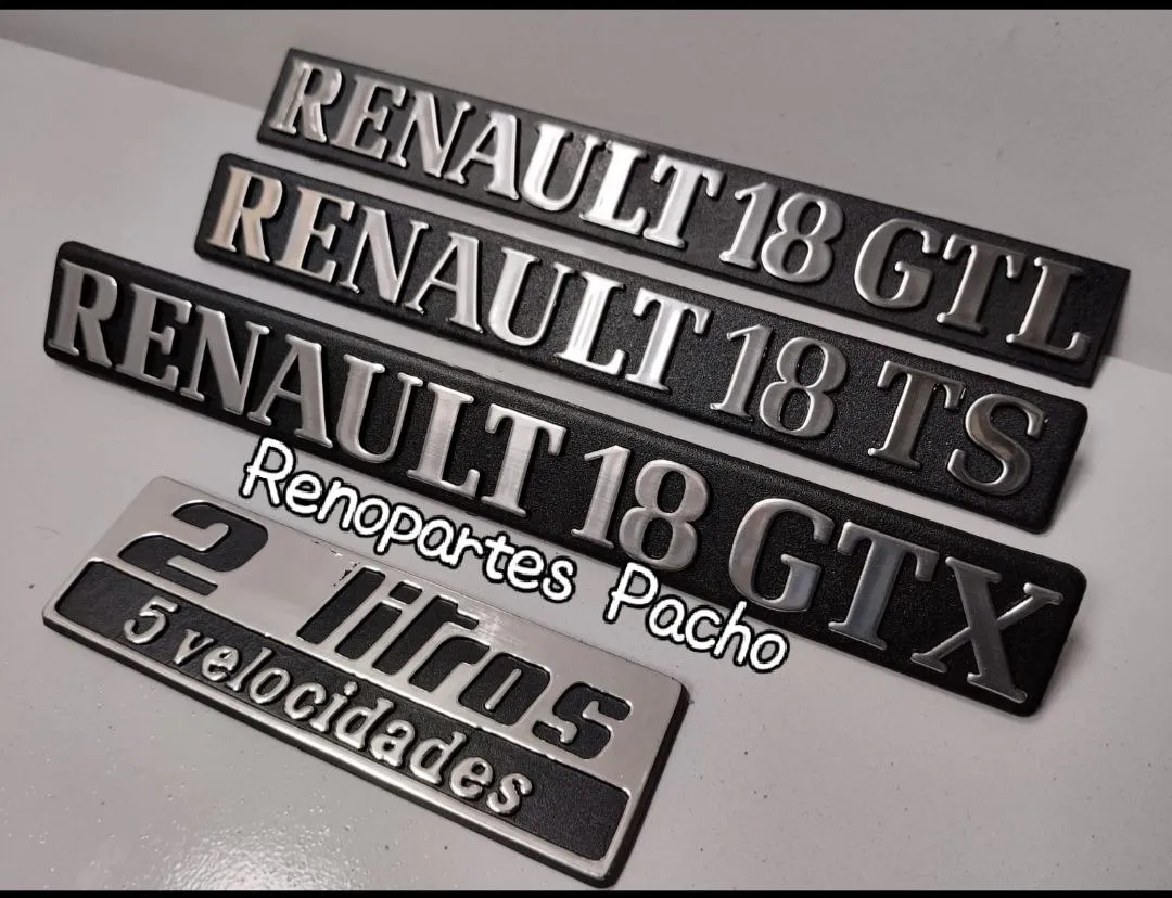 Emblemas R18