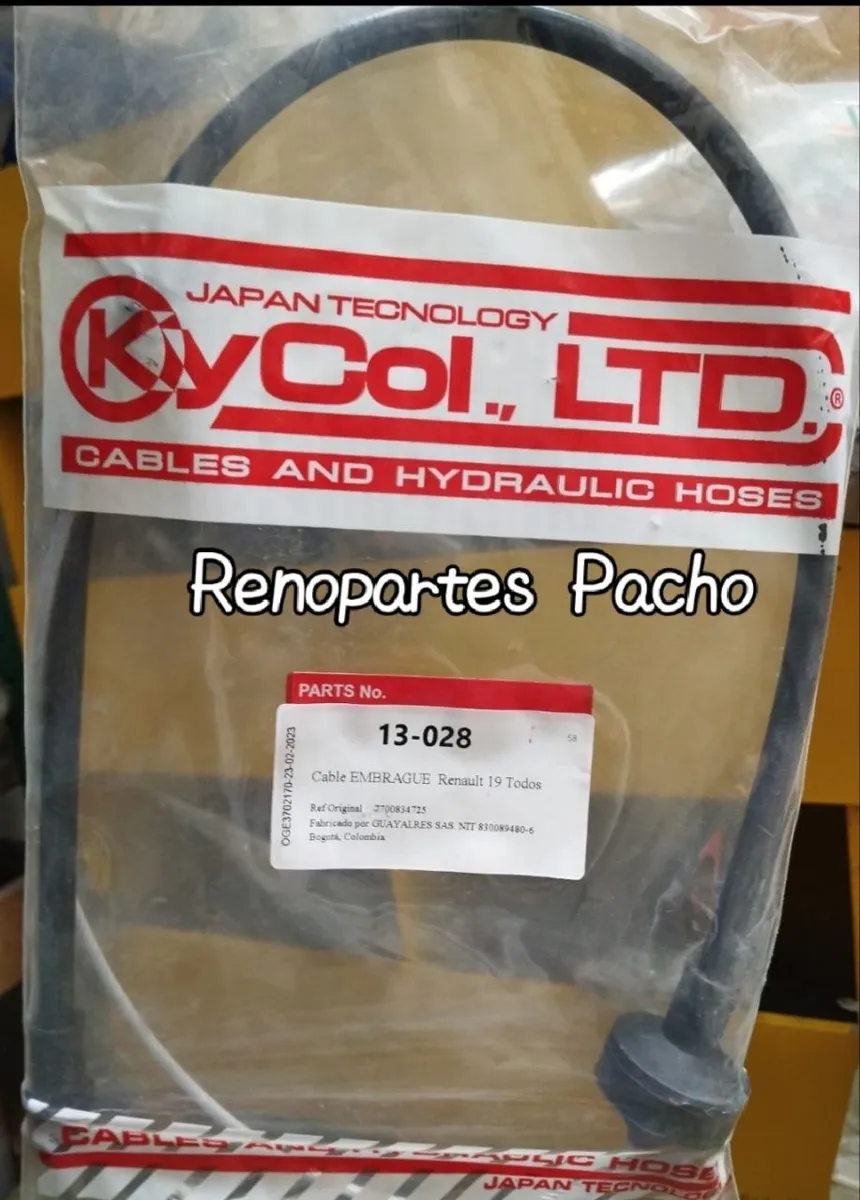 Guaya embrague R19 todos